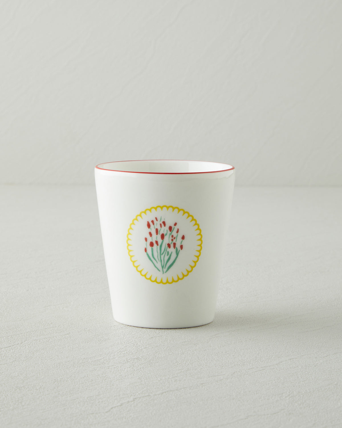 Brightfloria Porcelain Glass 260 ml White