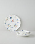 Porcelain Table Set 12 Pieces, 4 Servings Colored