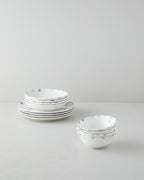 Porcelain Table Set 12 Pieces, 4 Servings Colored (view 2)