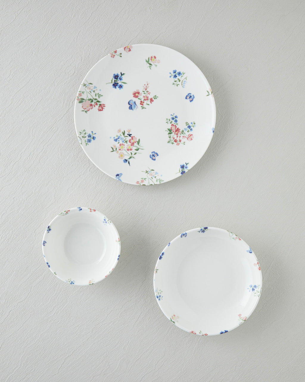 Porcelain Table Set 12 Pieces, 4 Servings Colored (view 3)