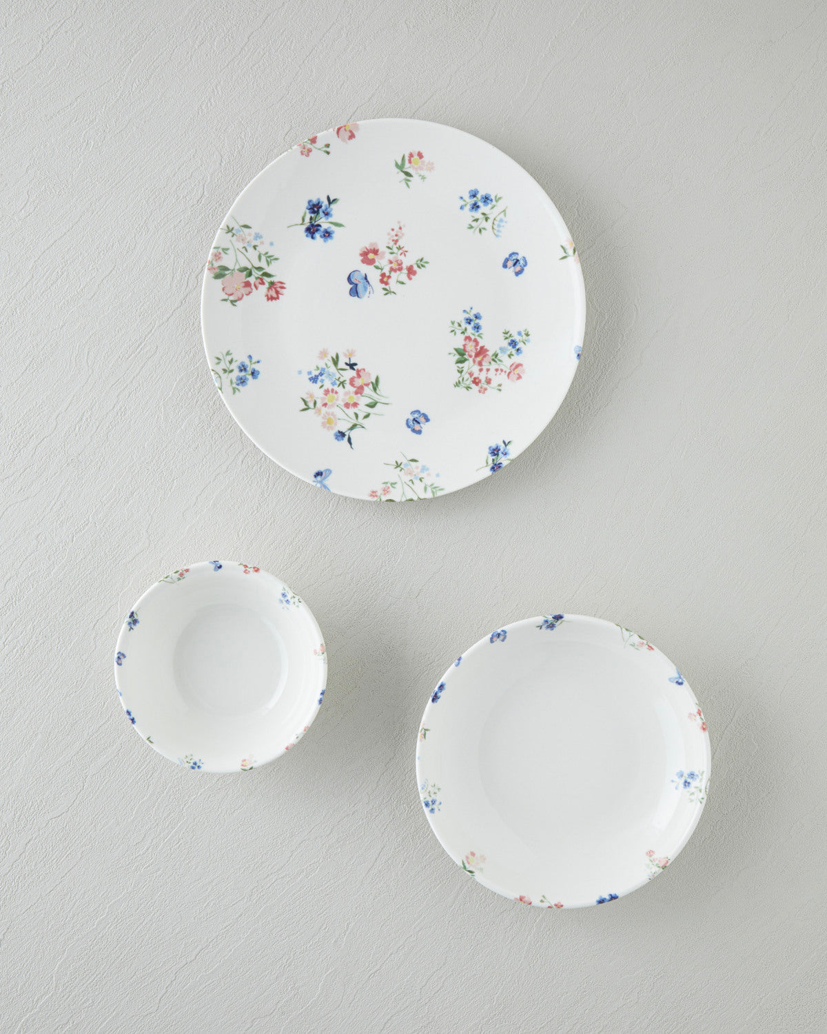 Porcelain Table Set 12 Pieces, 4 Servings Colored (view 3)