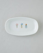 Violet Porcelain Breakfast Set 10 Pieces 4 Servings Colored (view 5)