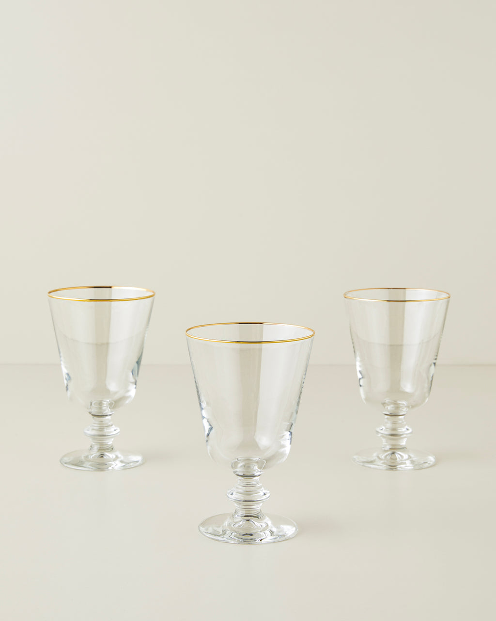 Glintter Glass 3 pcs Cup 380 ml Transparent