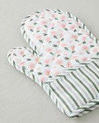 Petal Dreams Polyester 2 pcs Kitchen Set 17x30 cm+20x20 cm White - Pink (view 2)