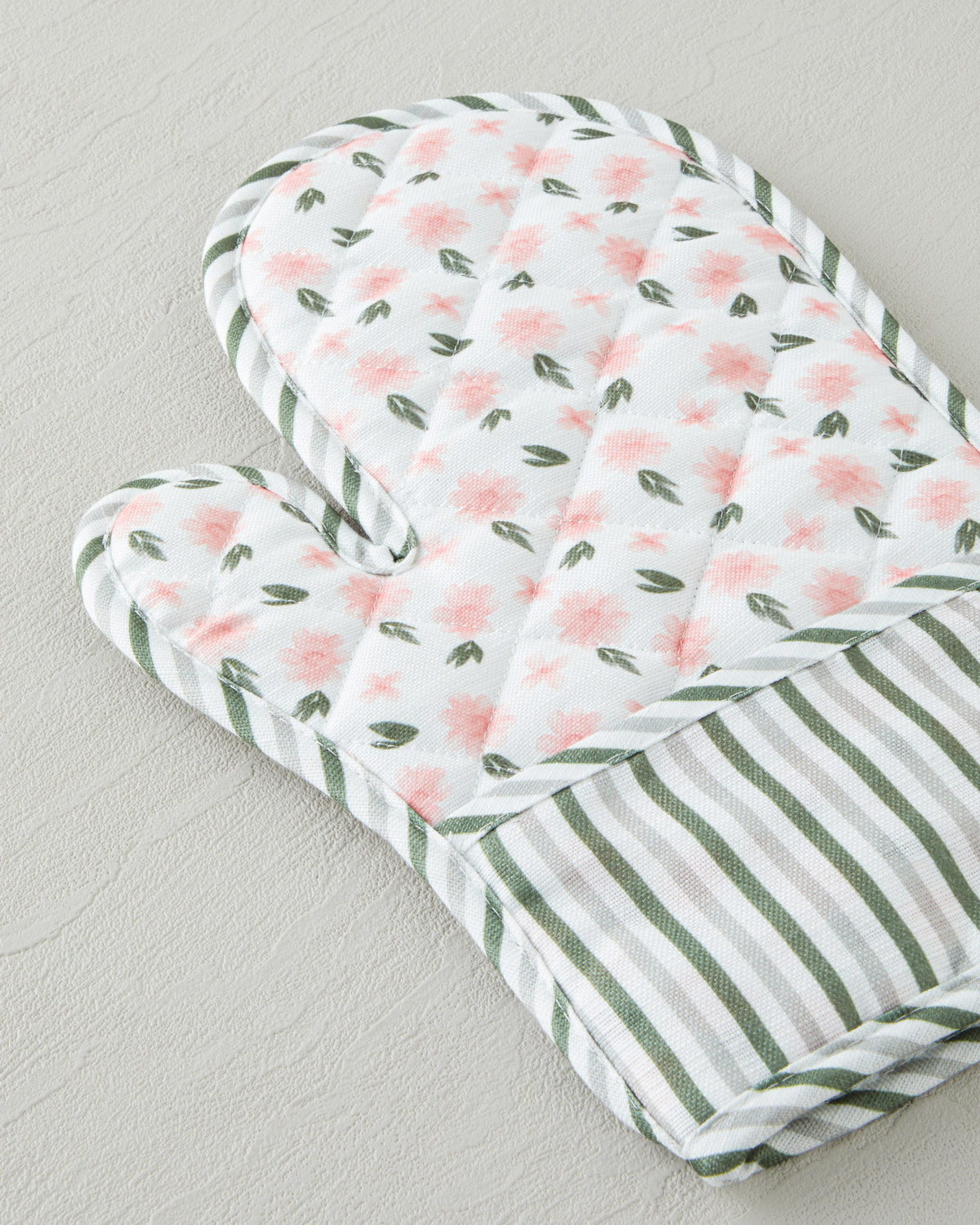 Petal Dreams Polyester 2 pcs Kitchen Set 17x30 cm+20x20 cm White - Pink (view 2)
