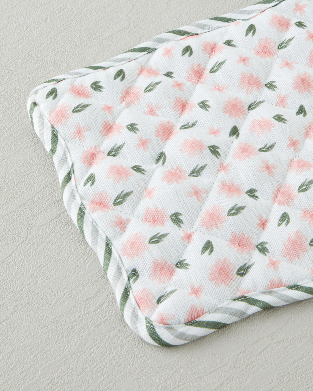 Petal Dreams Polyester 2 pcs Kitchen Set 17x30 cm+20x20 cm White - Pink (view 3)