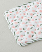 Petal Dreams Polyester 2 pcs Kitchen Set 17x30 cm+20x20 cm White - Pink (view 3)