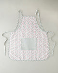 Petal Dreams Polyester Kitchen Apron 75x80 cm White - Pink