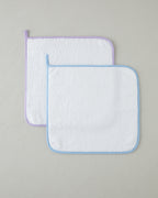 Fluffy Cloud Cotton 2 pcs Drying Cloth 30x30 cm Blue - Purple