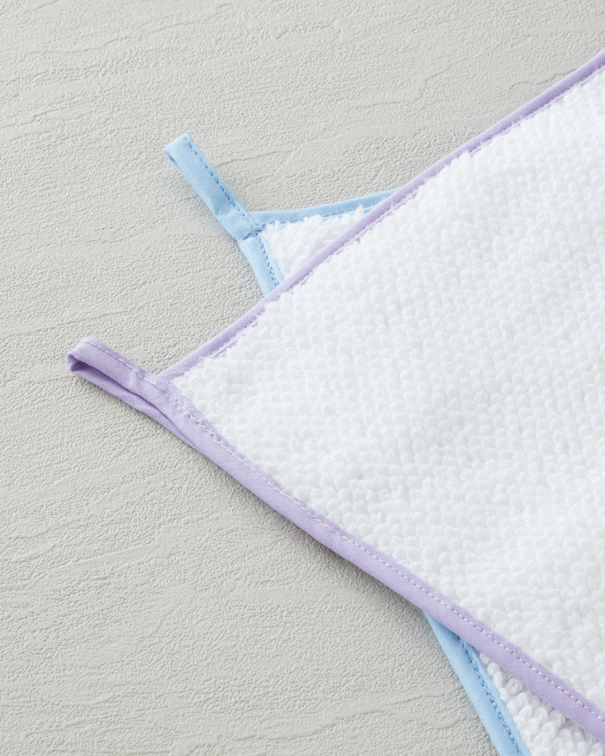 Fluffy Cloud Cotton 2 pcs Drying Cloth 30x30 cm Blue - Purple (view 4)