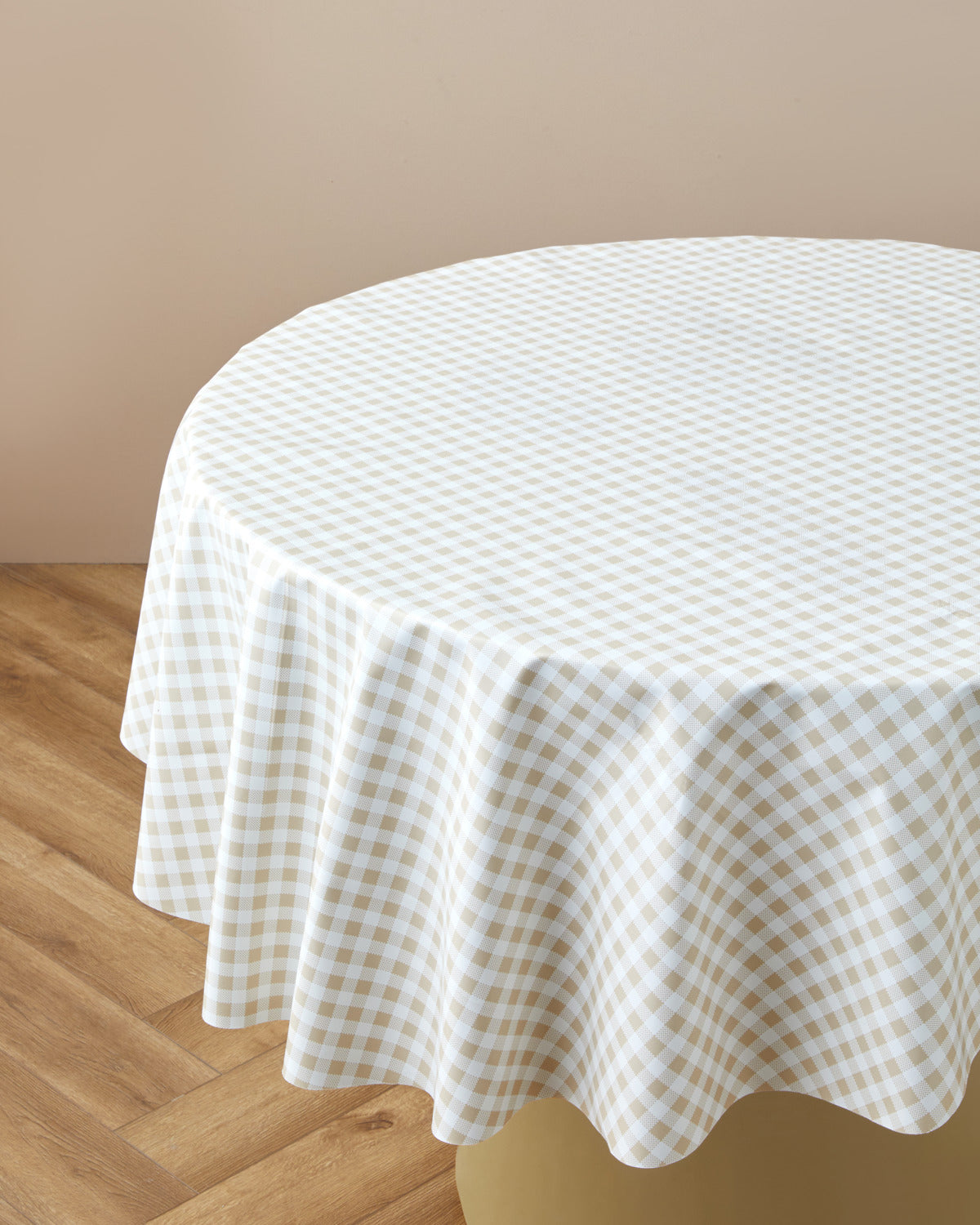 Gridlane PVC Table Cloth - Red - 140 cm (view 4)