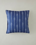 Rope Toss Pillow Cover 45x45 cm Navy Blue