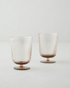 Linera Glass Hand Made 2-Piece Cup 300 ml Mink