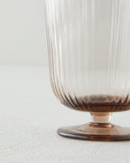 Linera Glass Hand Made 2-Piece Cup 300 ml Mink (view 3)
