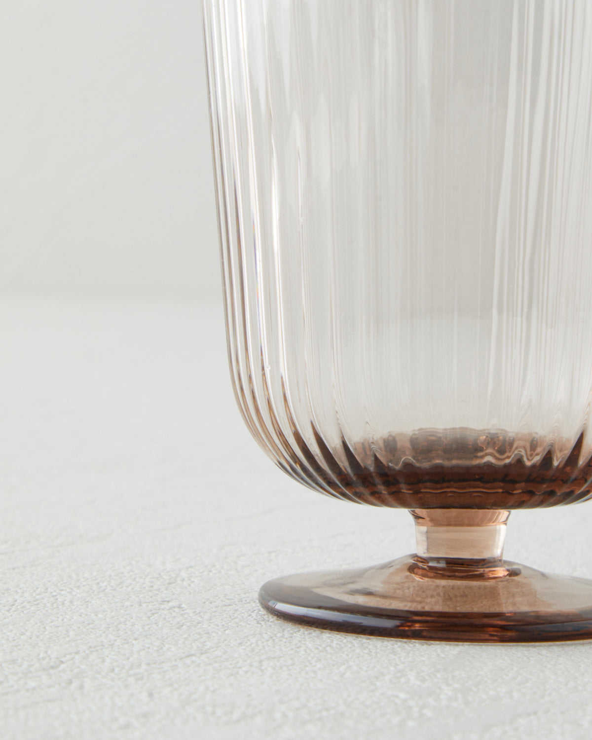 Linera Glass Hand Made 2-Piece Cup 300 ml Mink (view 3)