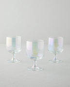 Basic Shine Glass 3-piece Lustrous Cup 300 ml Transparent