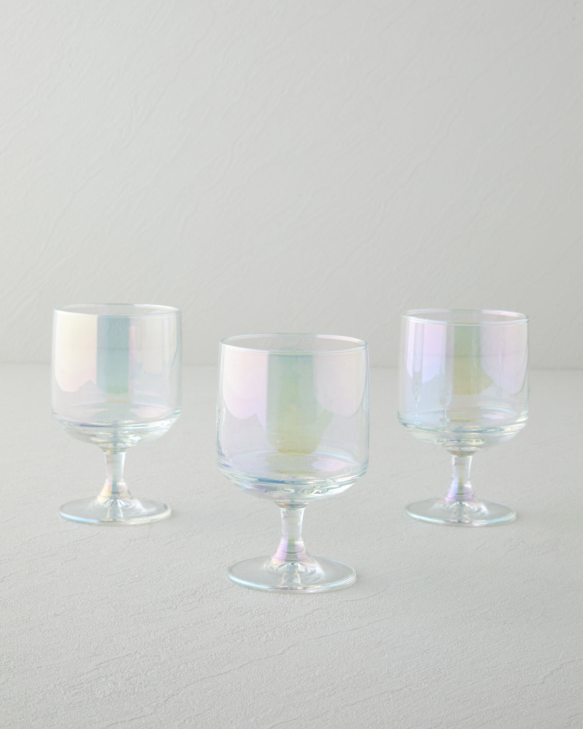 Basic Shine Glass 3-piece Lustrous Cup 300 ml Transparent