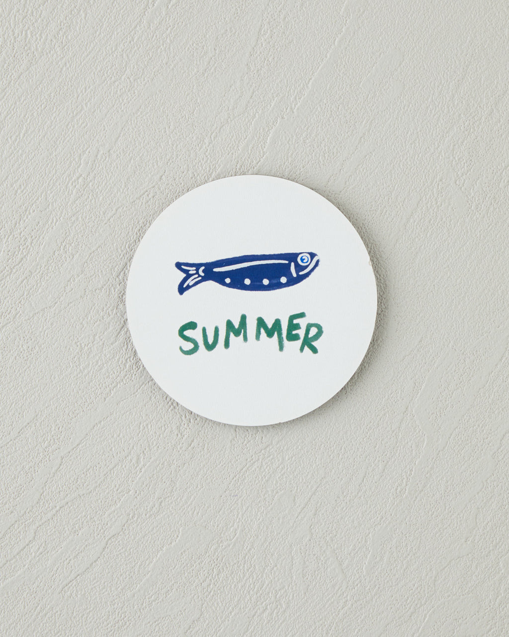 Blue Depth Wooden 6 pcs Coaster 9.5 cm Blue - Green (view 2)