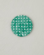 Blue Depth Wooden 6 pcs Coaster 9.5 cm Blue - Green (view 6)