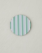 Blue Depth Wooden 6 pcs Coaster 9.5 cm Blue - Green (view 7)