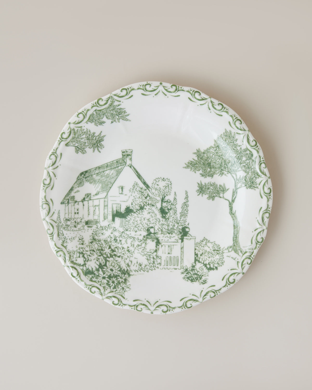 Porcelain Table Set 24 Pieces, 6 Servings Green (view 5)