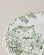 Porcelain Table Set 24 Pieces, 6 Servings Green (view 8)