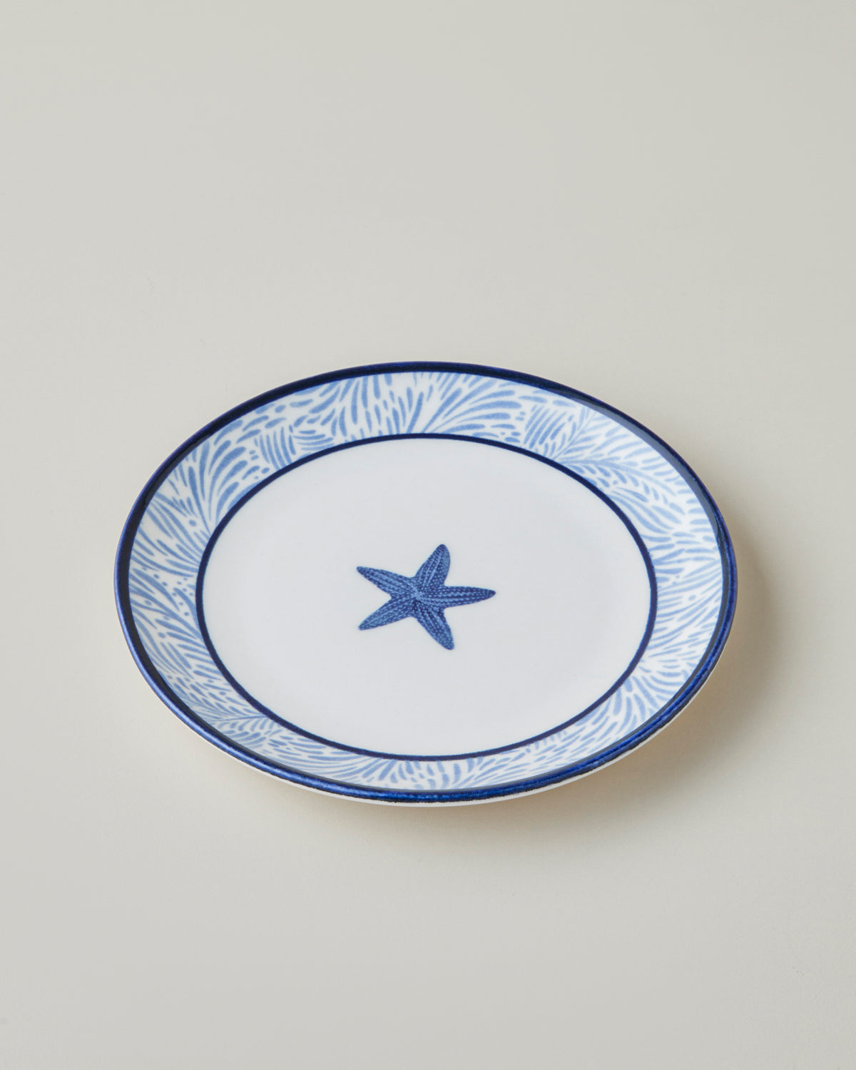Shellwave Porcelain 4 pcs Cake Set 19 cm Navy Blue - White (view 3)
