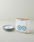 Shellwave Porcelain 4 pcs Cake Set 19 cm Navy Blue - White (view 6)