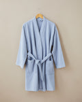 Cotton Bathrobe S-M Hydrangea - Purple