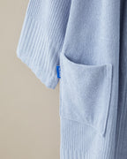 Cotton Bathrobe S-M Hydrangea (view 3)
