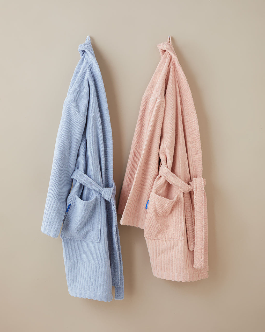 Cotton Bathrobe S-M Hydrangea (view 5)