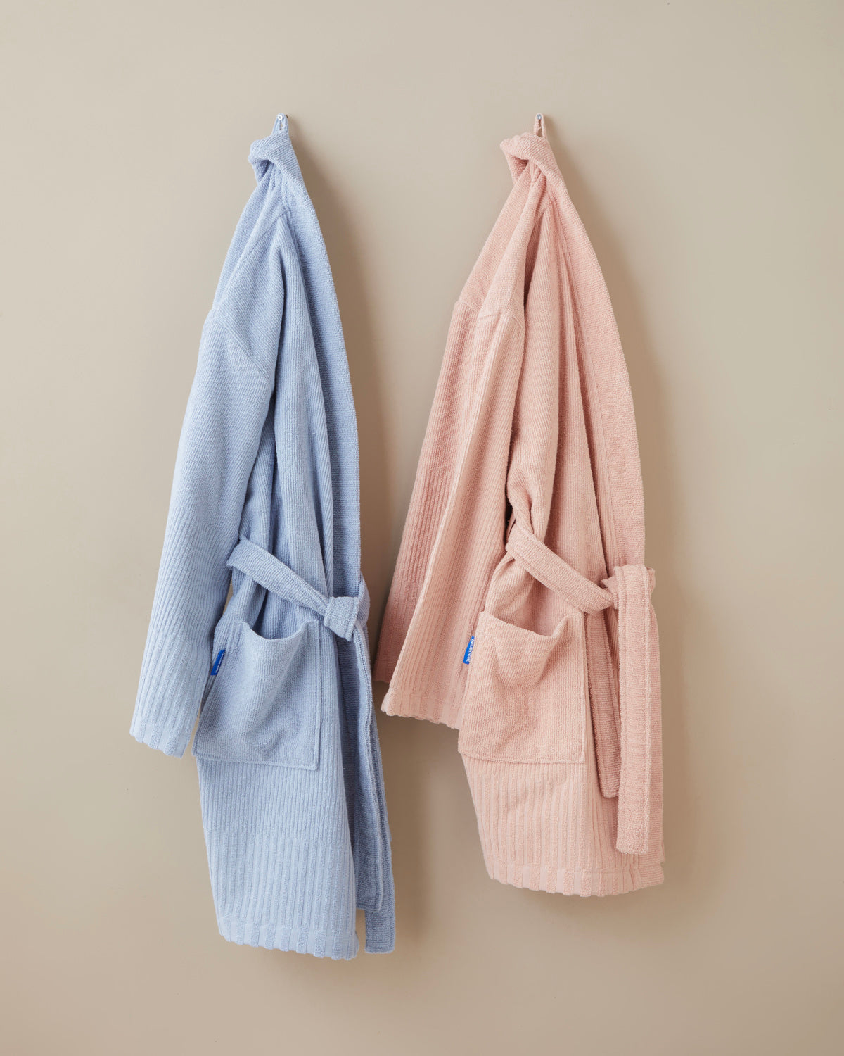 Cotton Bathrobe S-M Hydrangea (view 10)