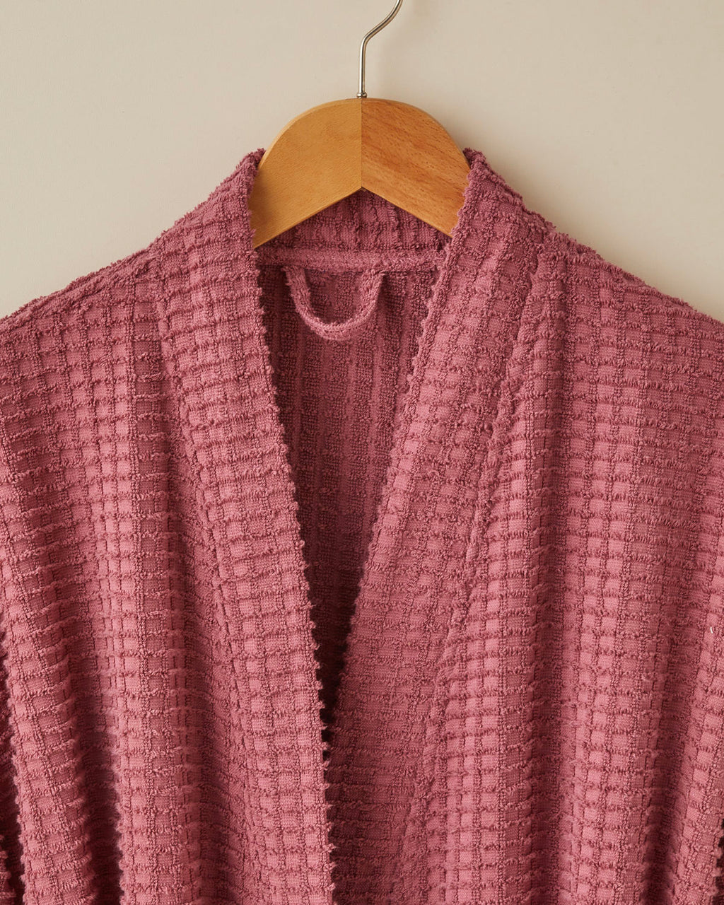 Square Cotton Bathrobe L-XL - Mustard (view 2)