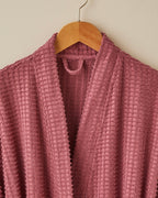 Square Cotton Bathrobe L-XL - Mustard (view 2)