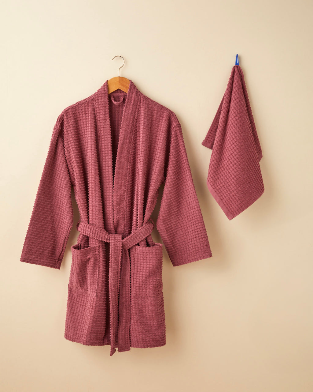 Square Cotton Bathrobe L-XL (view 4)