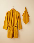 Square Cotton Bathrobe L-XL (view 9)