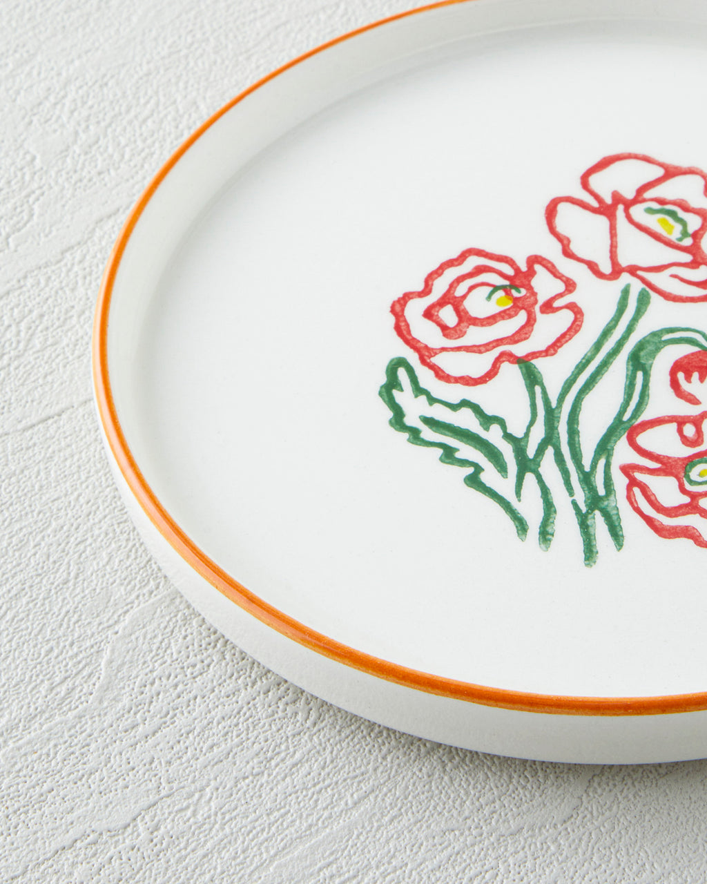 Roselle Ceramic 4 pcs Cake Set 16 cm Colored (view 3)