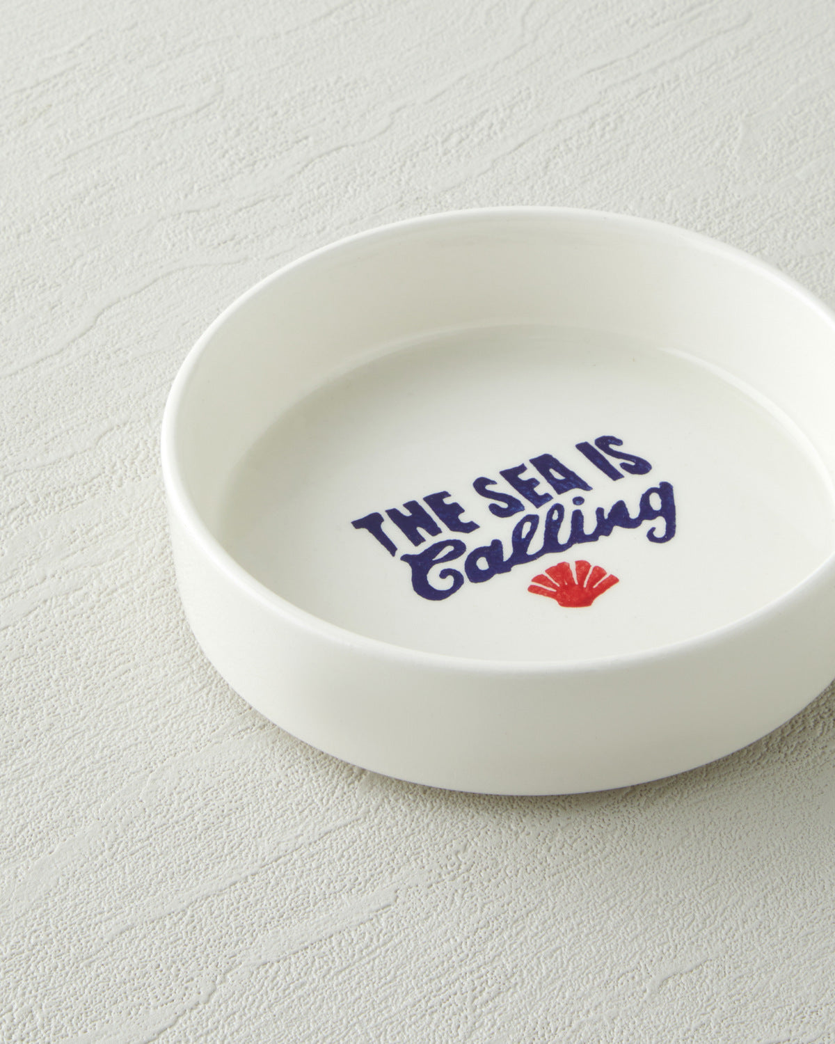 Blue Call Ceramic Bowl 13 cm Navy Blue - Red (view 3)
