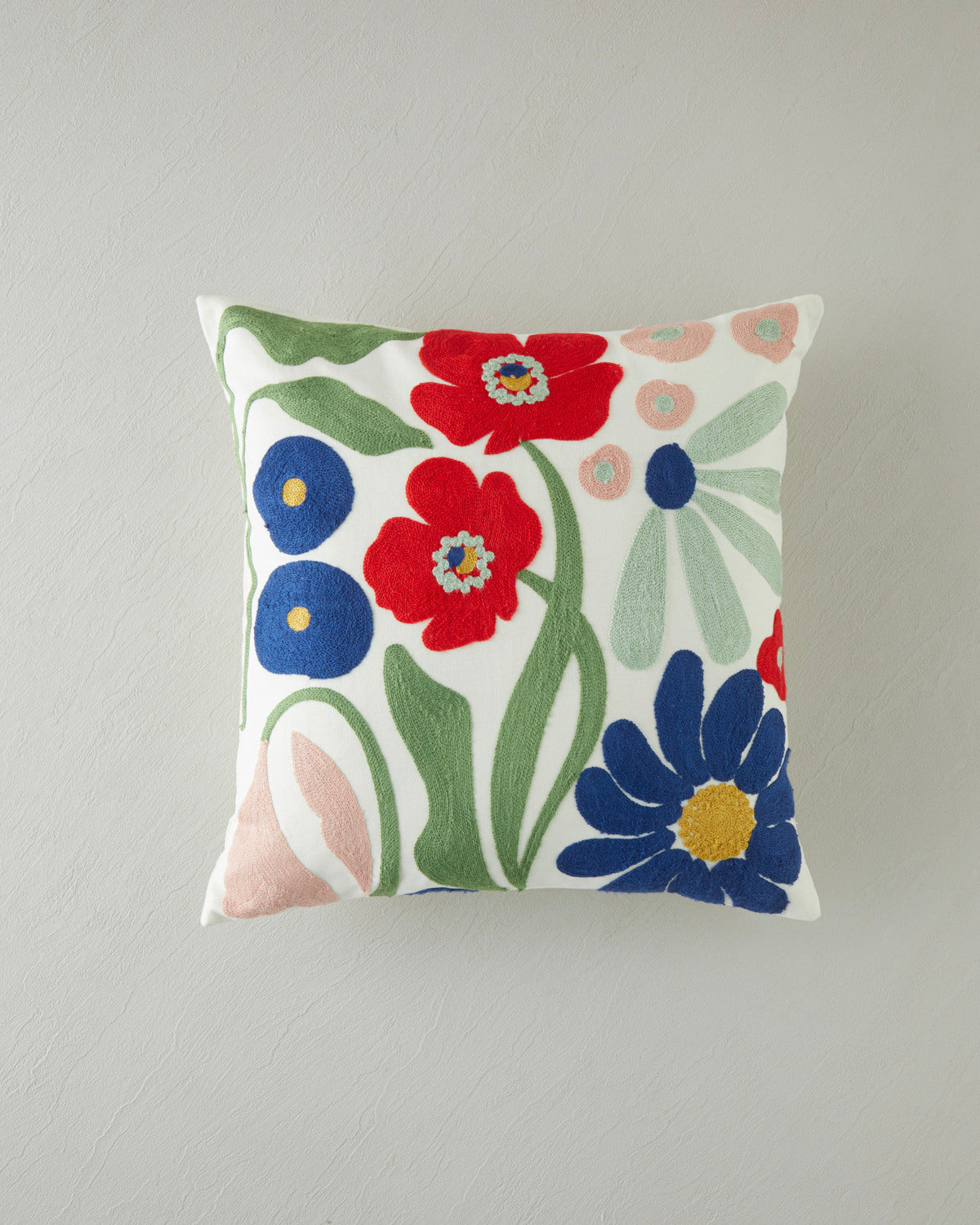 Wildflower Toss Pillow Cover 45x45 cm Multicolor