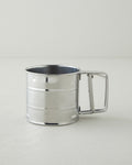 Stainless Steel Flour Sieve Kitchen Tool 10.5 cm Gray