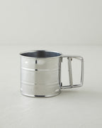 Stainless Steel Flour Sieve Kitchen Tool 10.5 cm Gray