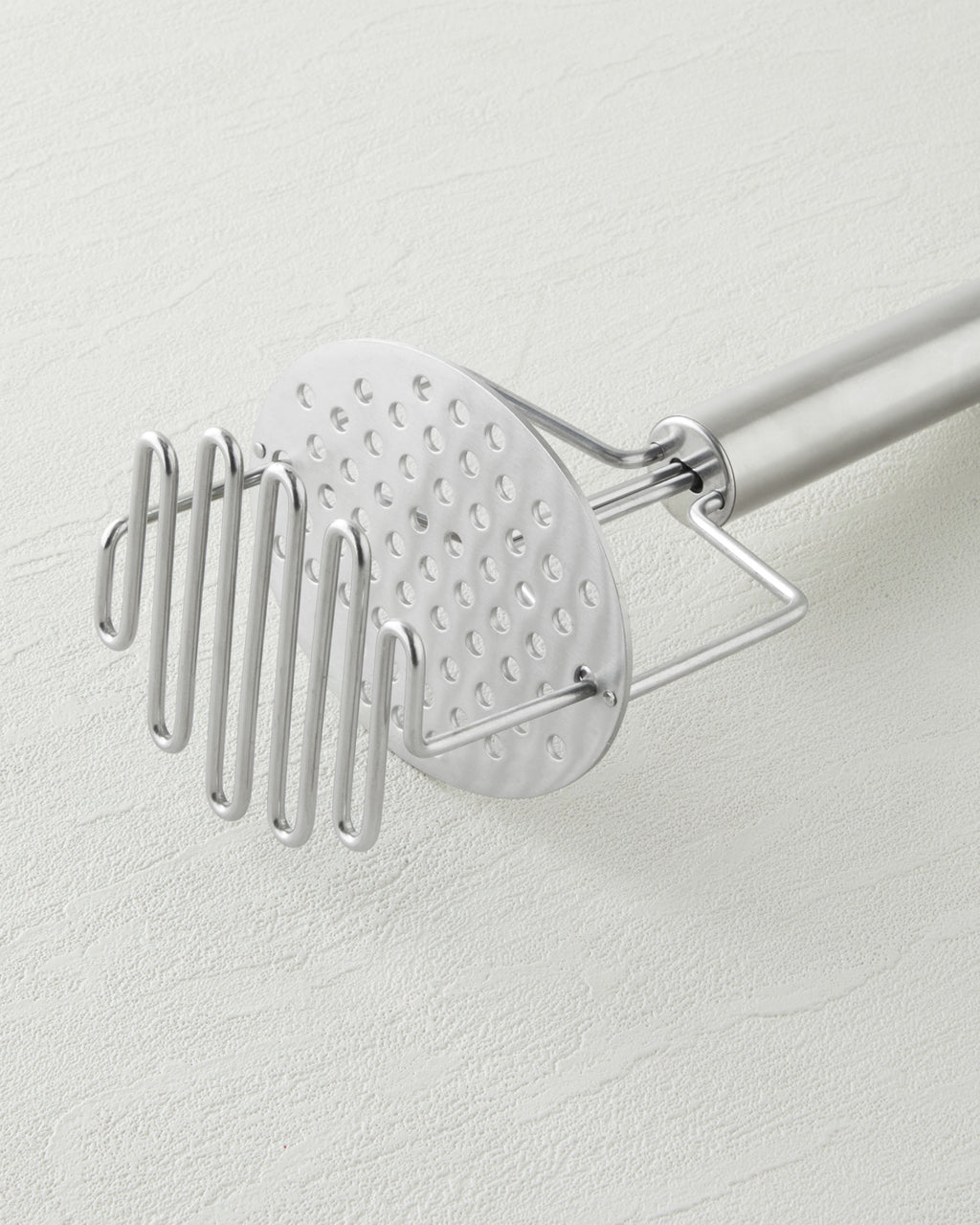 Stainless Steel Potato Masher Kitchen Tool 24 cm Gray (view 2)
