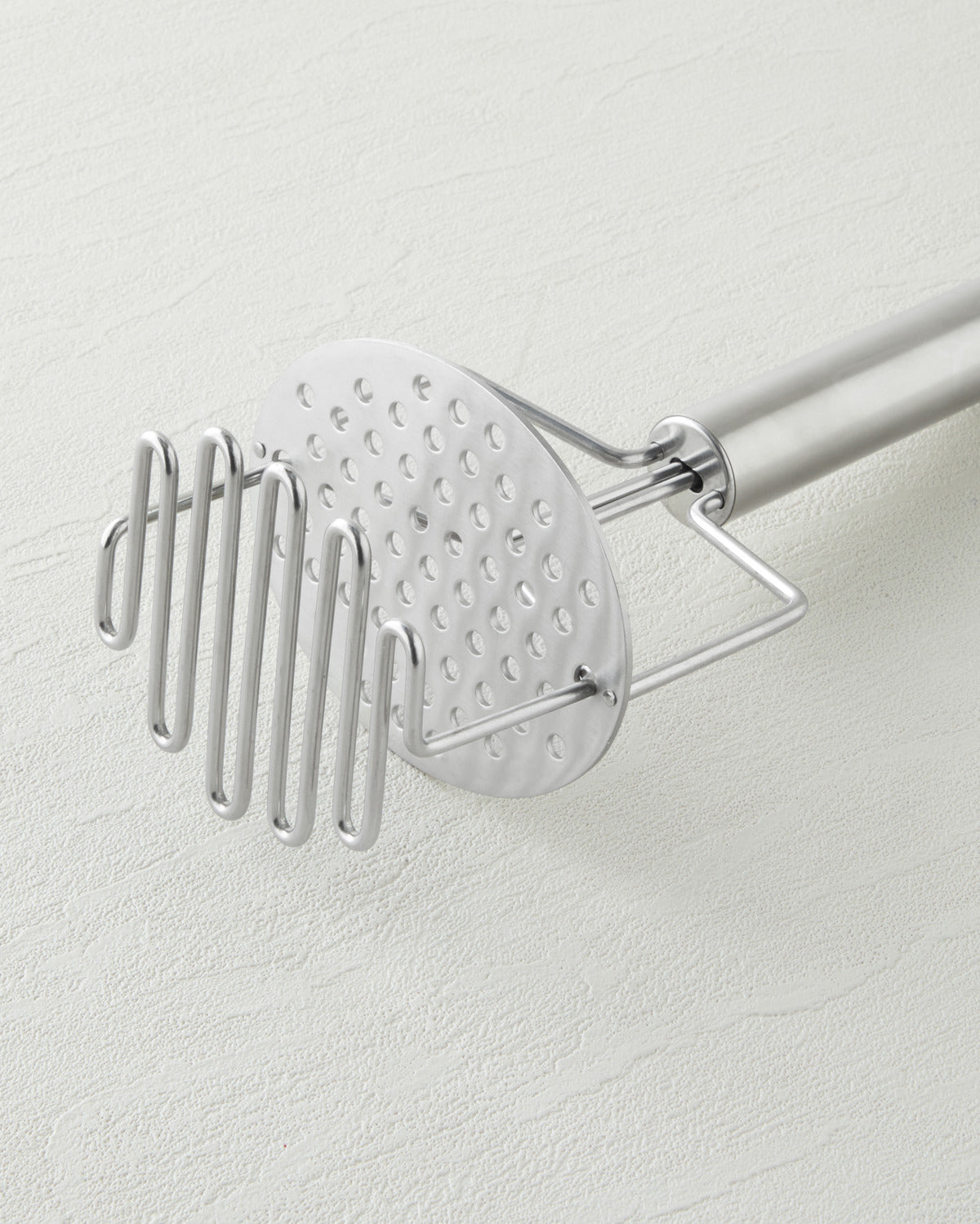 Stainless Steel Potato Masher Kitchen Tool 24 cm Gray (view 2)