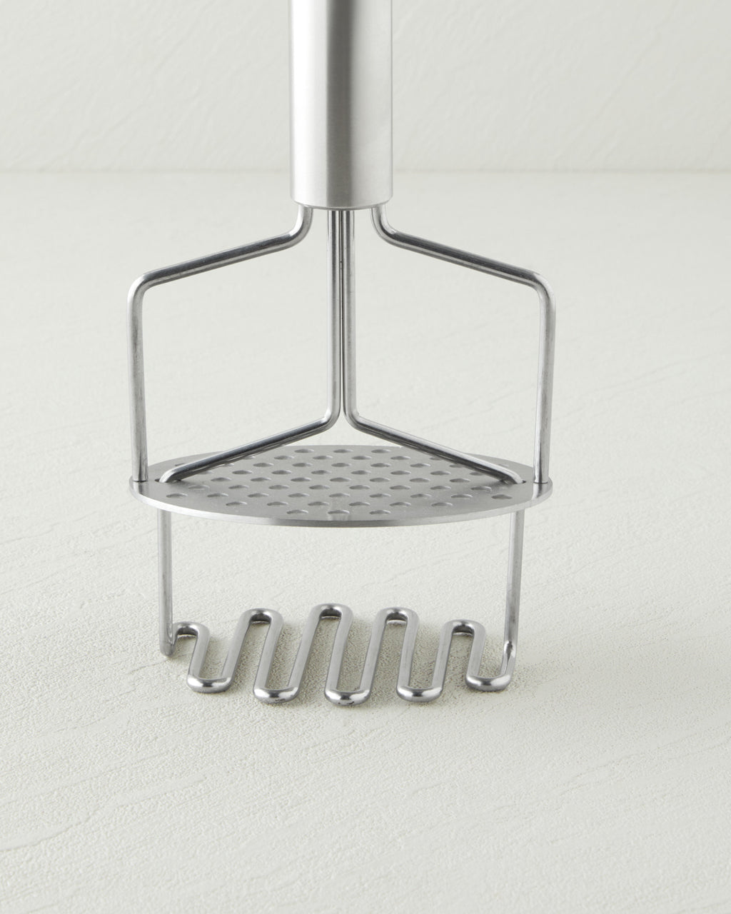 Stainless Steel Potato Masher Kitchen Tool 24 cm Gray (view 3)