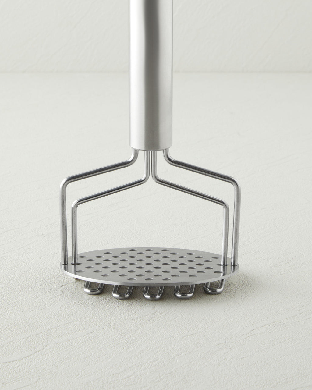 Stainless Steel Potato Masher Kitchen Tool 24 cm Gray (view 4)