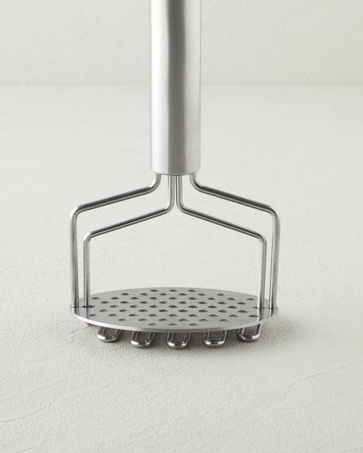 Stainless Steel Potato Masher Kitchen Tool 24 cm Gray (view 4)