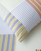 Easy Iron Single Size Duvet Cover Set 160x220 cm Blue - Red (view 5)