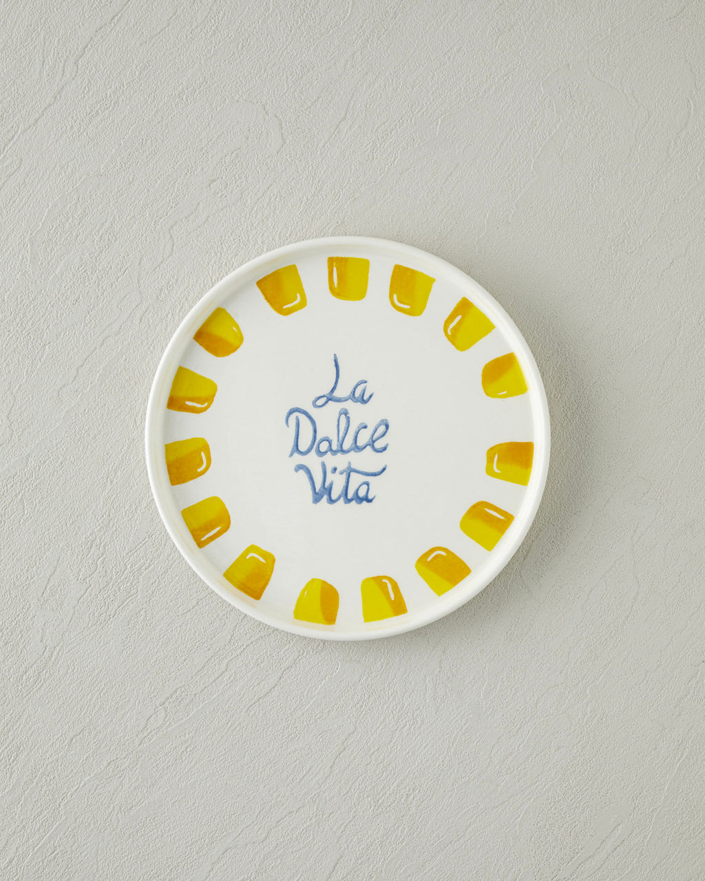 Dolce Vita Ceramic 6 pcs Cake Set 20 cm Yellow (view 3)