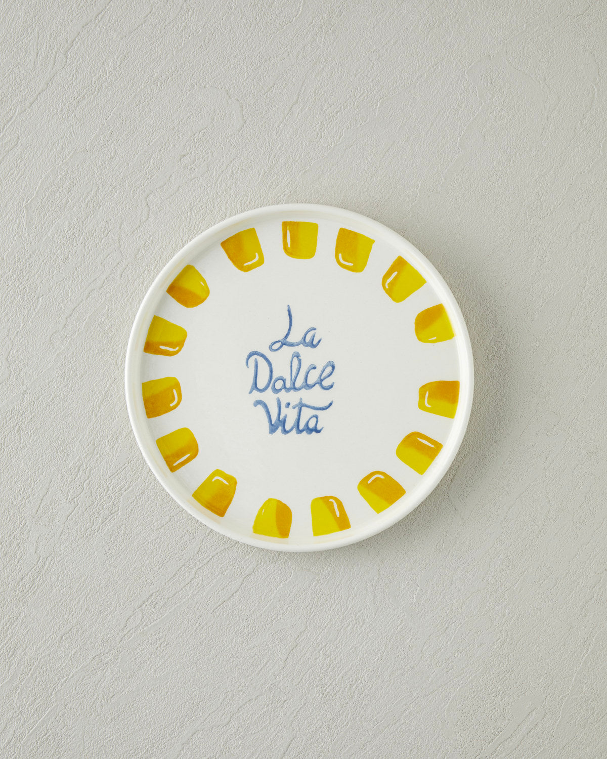 Dolce Vita Ceramic 6 pcs Cake Set 20 cm Yellow (view 3)