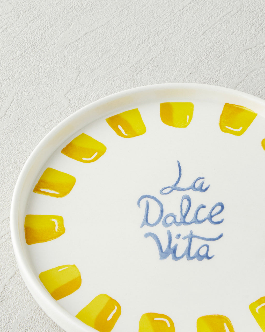 Dolce Vita Ceramic 6 pcs Cake Set 20 cm Yellow (view 6)